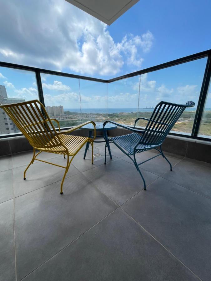 #דירת יוקרה על הים Sunset Beach Apartment# Givat Olga المظهر الخارجي الصورة